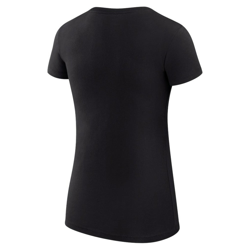 Arizona Diamondbacks G-III 4Her by Carl Banks Women's Super-Slim Fit Lightweight Heart Graphic T-Shirt Black