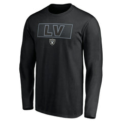 Las Vegas Raiders Squad Throwbacks Long Sleeve T-Shirt - Black online