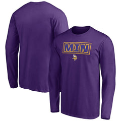 Minnesota Vikings Squad Throwbacks Long Sleeve T-Shirt - Purple outlet