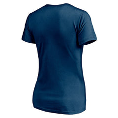 Chicago Bears Women's Depth Chart V-Neck T-Shirt - Navy cheap