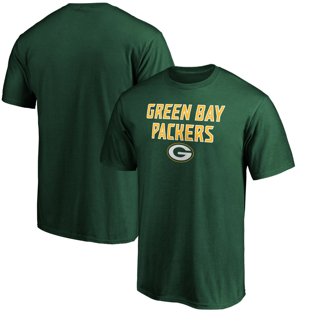 Green Bay Packers Game Day Stack T-Shirt - Green outlet