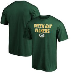 Green Bay Packers Game Day Stack T-Shirt - Green outlet
