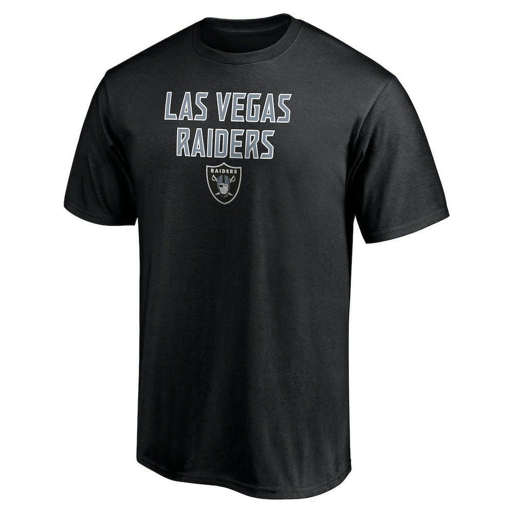 Las Vegas Raiders Game Day Stack T-Shirt - Black on sale