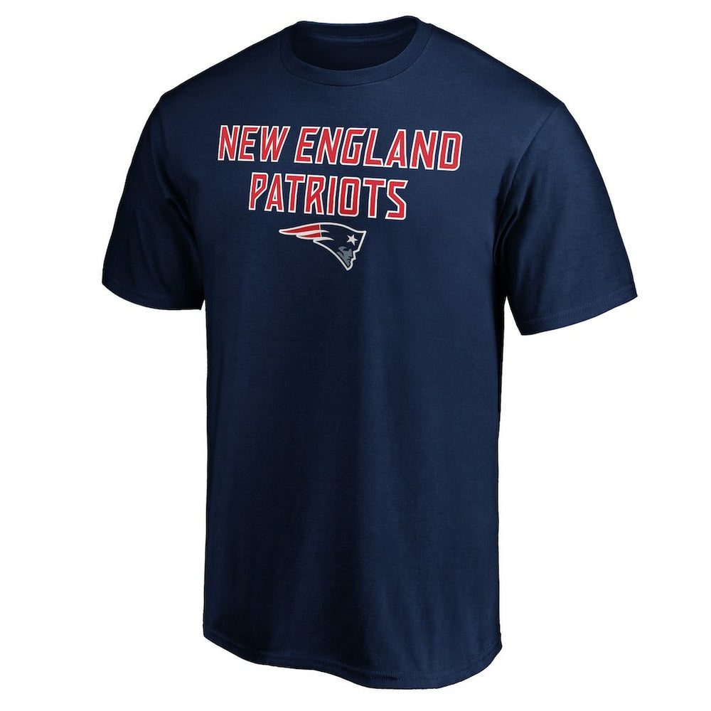 New England Patriots Game Day Stack T-Shirt - Navy online