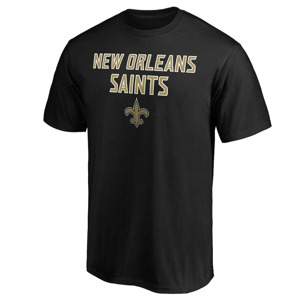 New Orleans Saints Game Day Stack T-Shirt - Black cheap