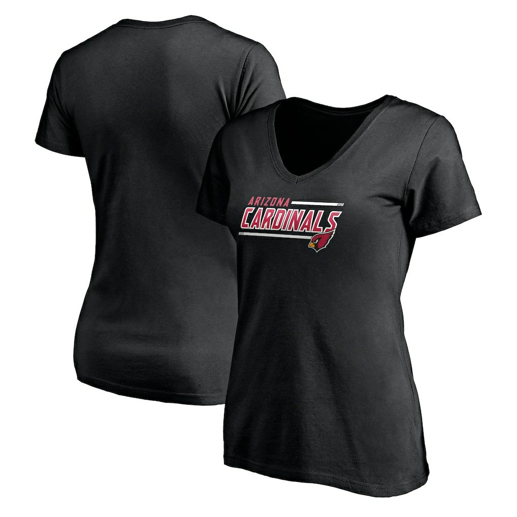 Arizona Cardinals Women's Mascot In Bounds V-Neck T-Shirt - Black online