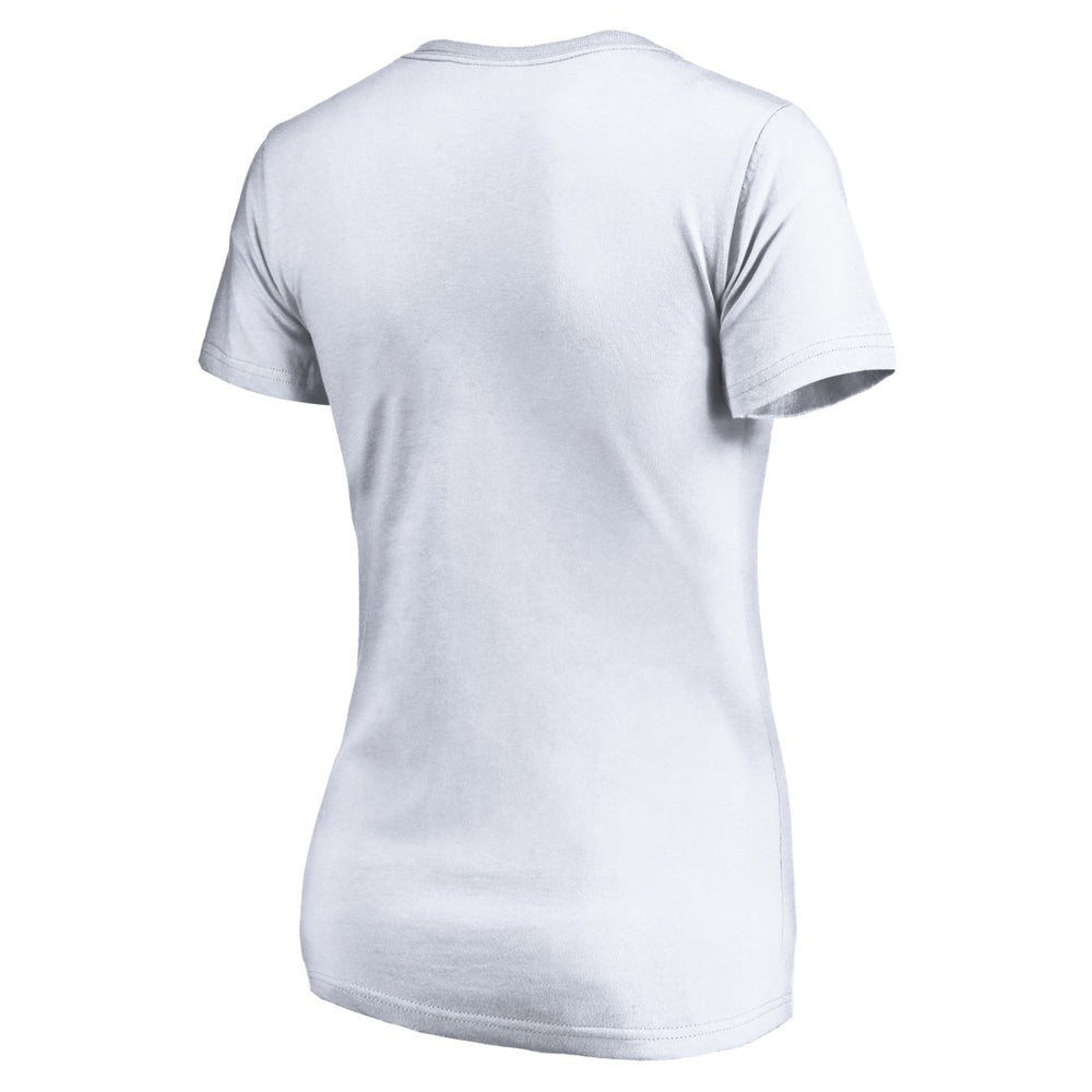 Detroit Lions Women's Mascot In Bounds V-Neck T-Shirt - White cheap