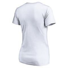 Los Angeles Chargers Women's Mascot In Bounds V-Neck T-Shirt - White outlet