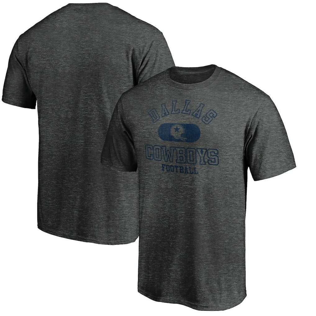 Dallas Cowboys Varsity Issued Throwback T-Shirt - Heather Charcoal sale