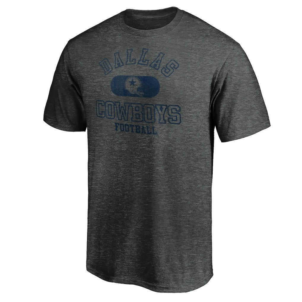 Dallas Cowboys Varsity Issued Throwback T-Shirt - Heather Charcoal sale