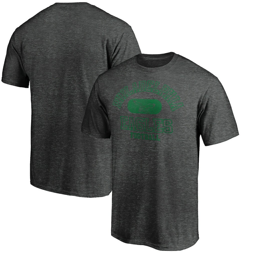 Philadelphia Eagles Varsity Issued Throwback T-Shirt - Heather Charcoal outlet