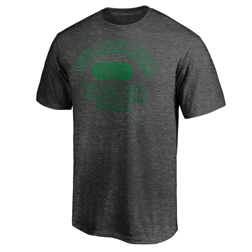 Philadelphia Eagles Varsity Issued Throwback T-Shirt - Heather Charcoal outlet