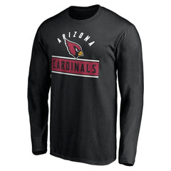 Arizona Cardinals Team Arch Knockout Long Sleeve T-Shirt - Black cheap