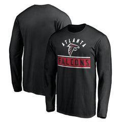 Atlanta Falcons Team Arch Knockout Long Sleeve T-Shirt - Black outlet