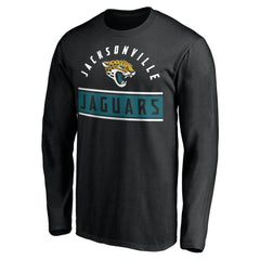 Jacksonville Jaguars Team Arch Knockout Long Sleeve T-Shirt - Black discount