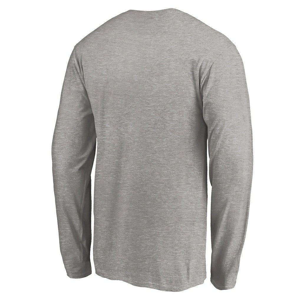 Miami Dolphins Team Arch Knockout Long Sleeve T-Shirt - Heather Gray discount