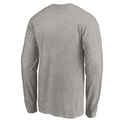 Miami Dolphins Team Arch Knockout Long Sleeve T-Shirt - Heather Gray discount