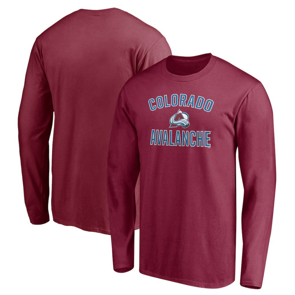 Colorado Avalanche Victory Arch Long Sleeve T-Shirt - Burgundy T-shirts