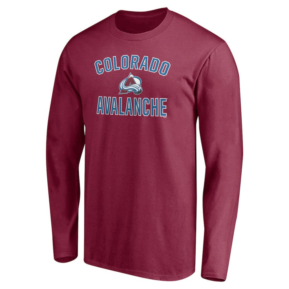 Colorado Avalanche Victory Arch Long Sleeve T-Shirt - Burgundy T-shirts