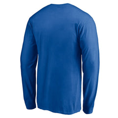 Buffalo Sabres Team Arch Knockout Long Sleeve T-Shirt - Royal T-shirts
