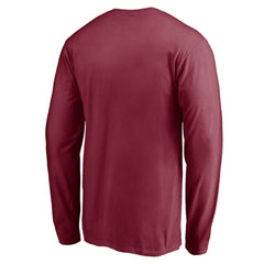 Colorado Avalanche Team Arch Knockout Long Sleeve T-Shirt - Burgundy T-shirts