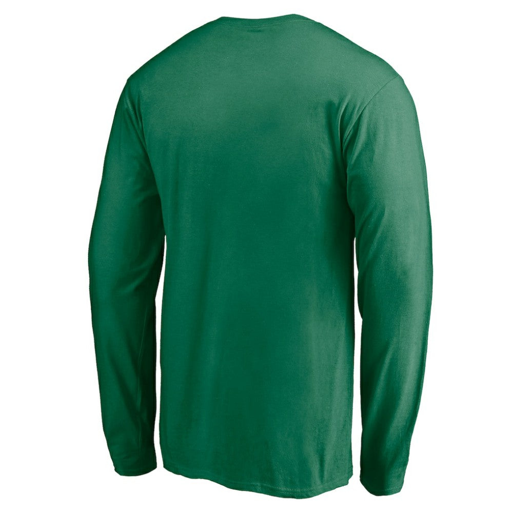 Dallas Stars Team Arch Knockout Long Sleeve T-Shirt - Kelly Green T-shirts