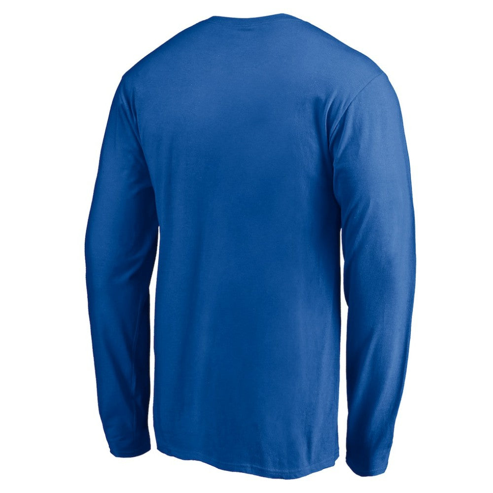 St. Louis Blues Team Arch Knockout Long Sleeve T-Shirt - Blue T-shirts