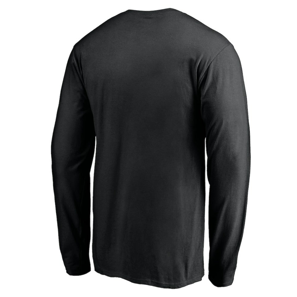 Vegas Golden Knights Team Arch Knockout Long Sleeve T-Shirt - Black T-shirts