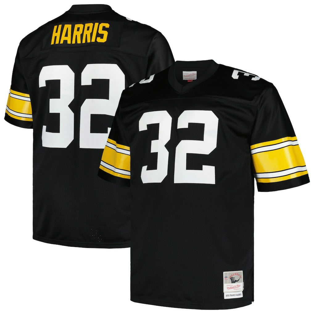 Franco Harris Pittsburgh Steelers Big & Tall 1976 Legacy Retired Player Jersey - Black for sale