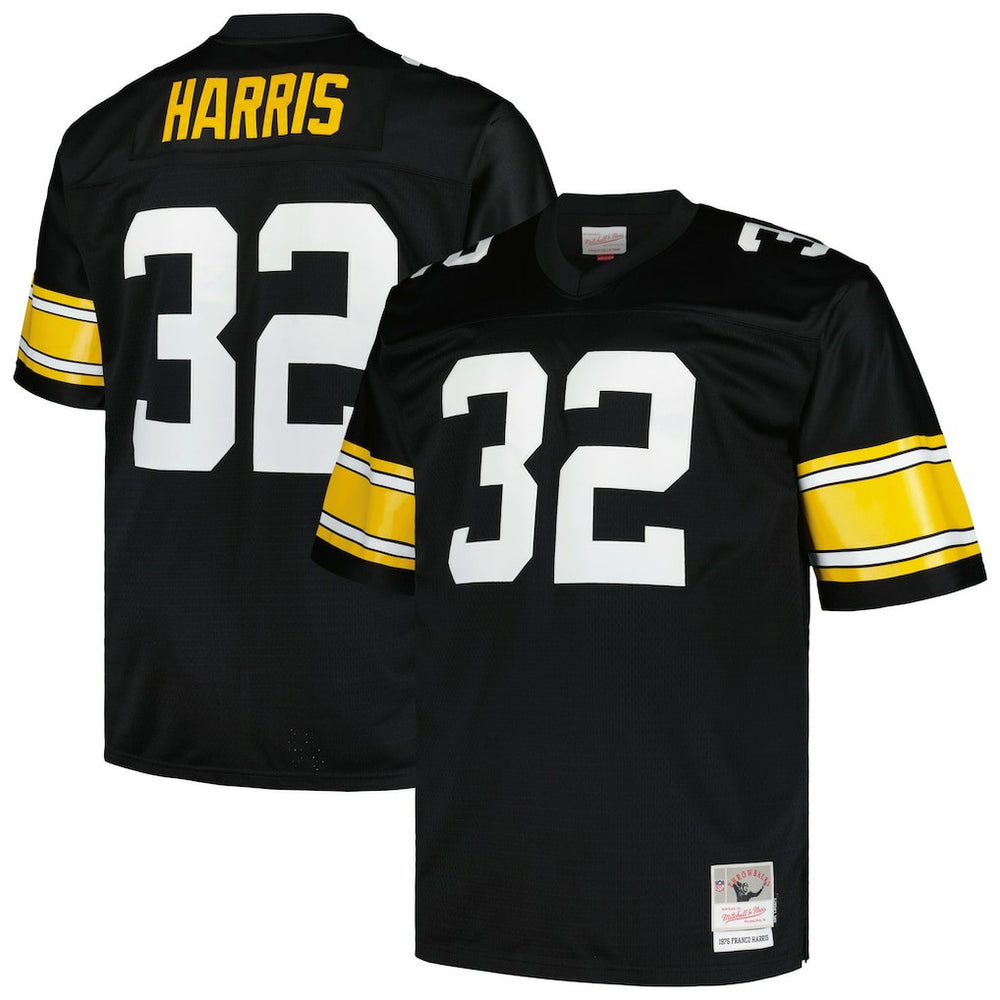 Franco Harris Pittsburgh Steelers Big & Tall 1976 Legacy Retired Player Jersey - Black for sale