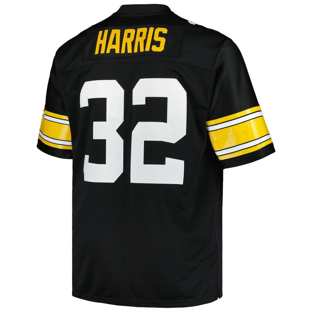 Franco Harris Pittsburgh Steelers Big & Tall 1976 Legacy Retired Player Jersey - Black for sale