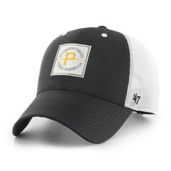 Pittsburgh Pirates Disburse MVP Trucker Adjustable Hat Black