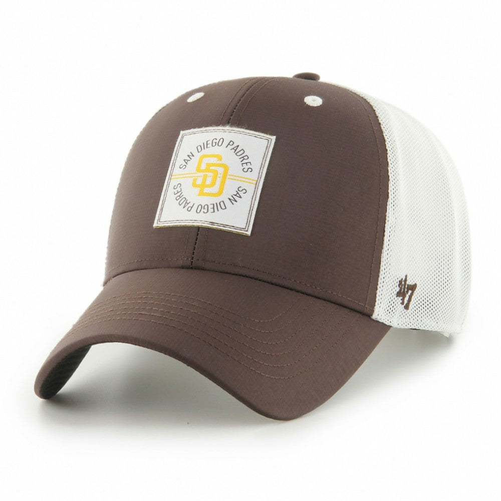 San Diego Padres Disburse MVP Trucker Adjustable Hat Brown