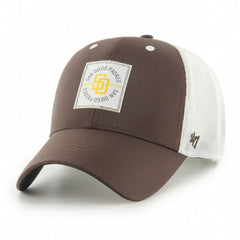 San Diego Padres Disburse MVP Trucker Adjustable Hat Brown