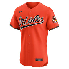 Baltimore Orioles Alternate Vapor Premier Elite Patch Jersey Orange