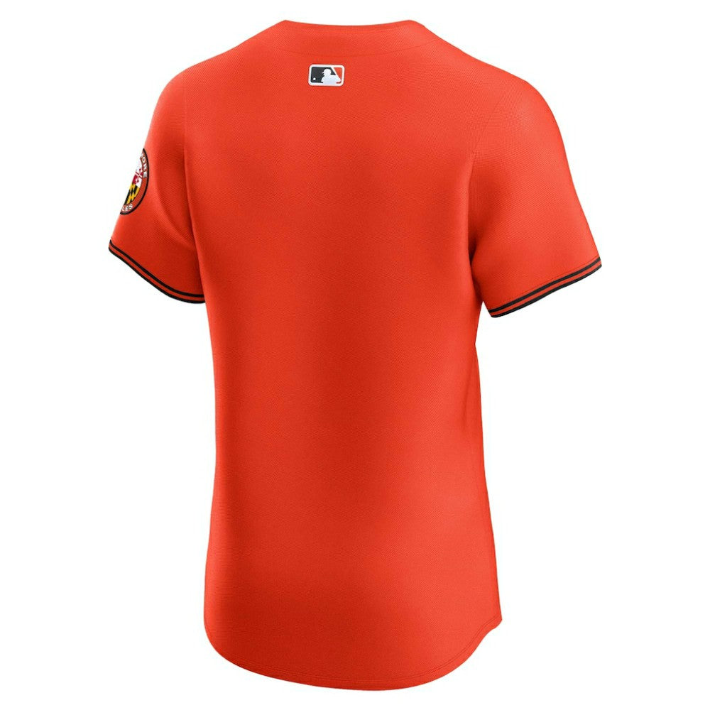 Baltimore Orioles Alternate Vapor Premier Elite Patch Jersey Orange