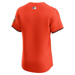 Baltimore Orioles Alternate Vapor Premier Elite Patch Jersey Orange