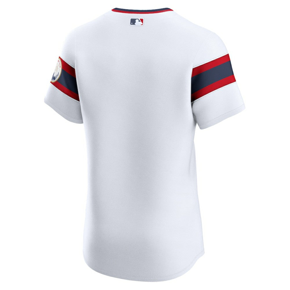Chicago White Sox Alternate Vapor Premier Elite Patch Jersey White