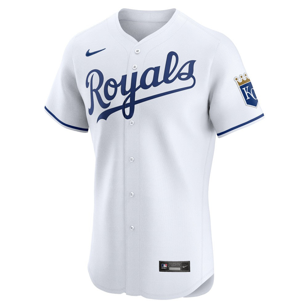 Kansas City Royals Home Elite Jersey White