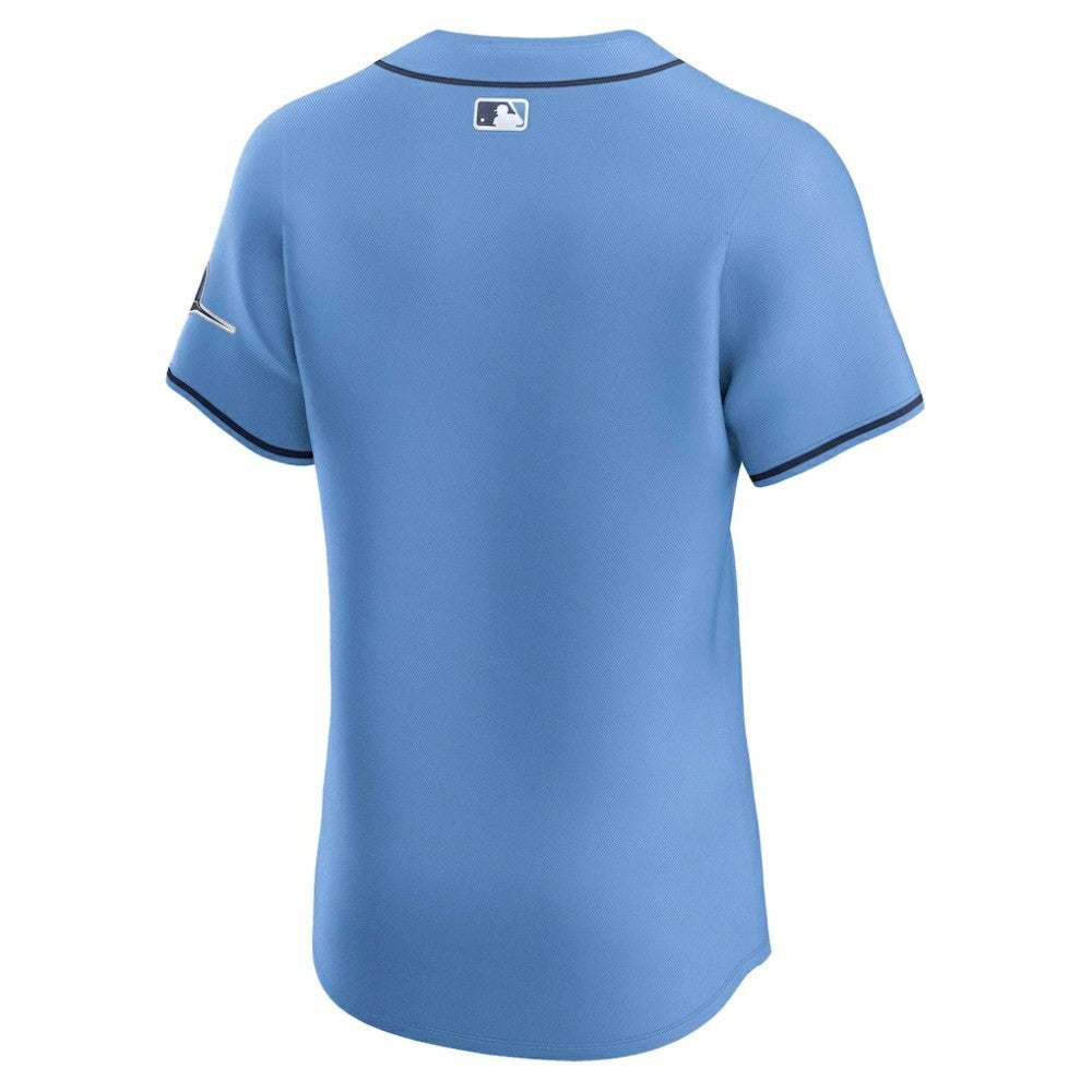 Tampa Bay Rays Alternate Vapor Premier Elite Patch Jersey Light Blue