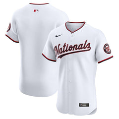 Washington Nationals Home Elite Jersey White