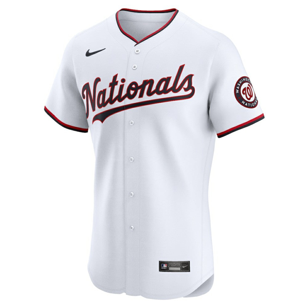 Washington Nationals Home Elite Jersey White