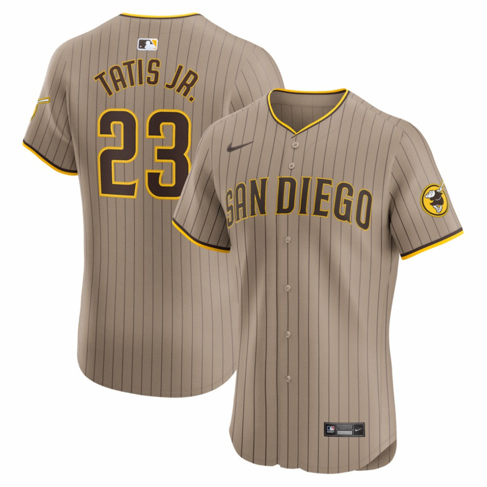 Fernando Tatis Jr. San Diego Padres Alternate Elite Player Jersey Sand