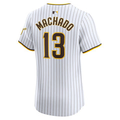 Manny Machado San Diego Padres Home Elite Jersey White