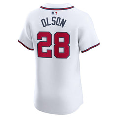 Matt Olson Atlanta Braves Home Elite Player Jersey White