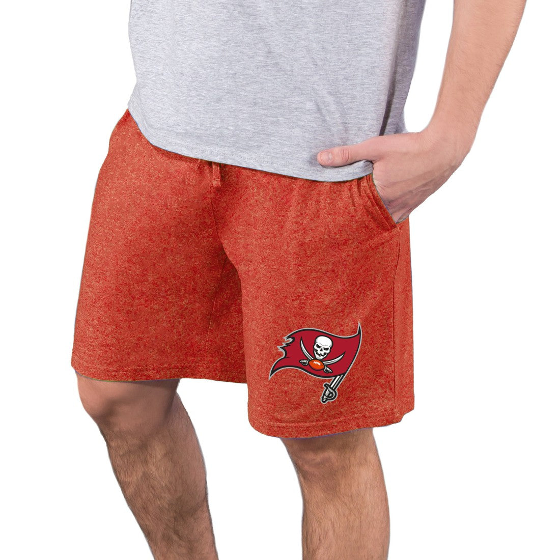 Tampa Bay Buccaneers Concepts Sport Quest Knit Jam Shorts - Red on sale