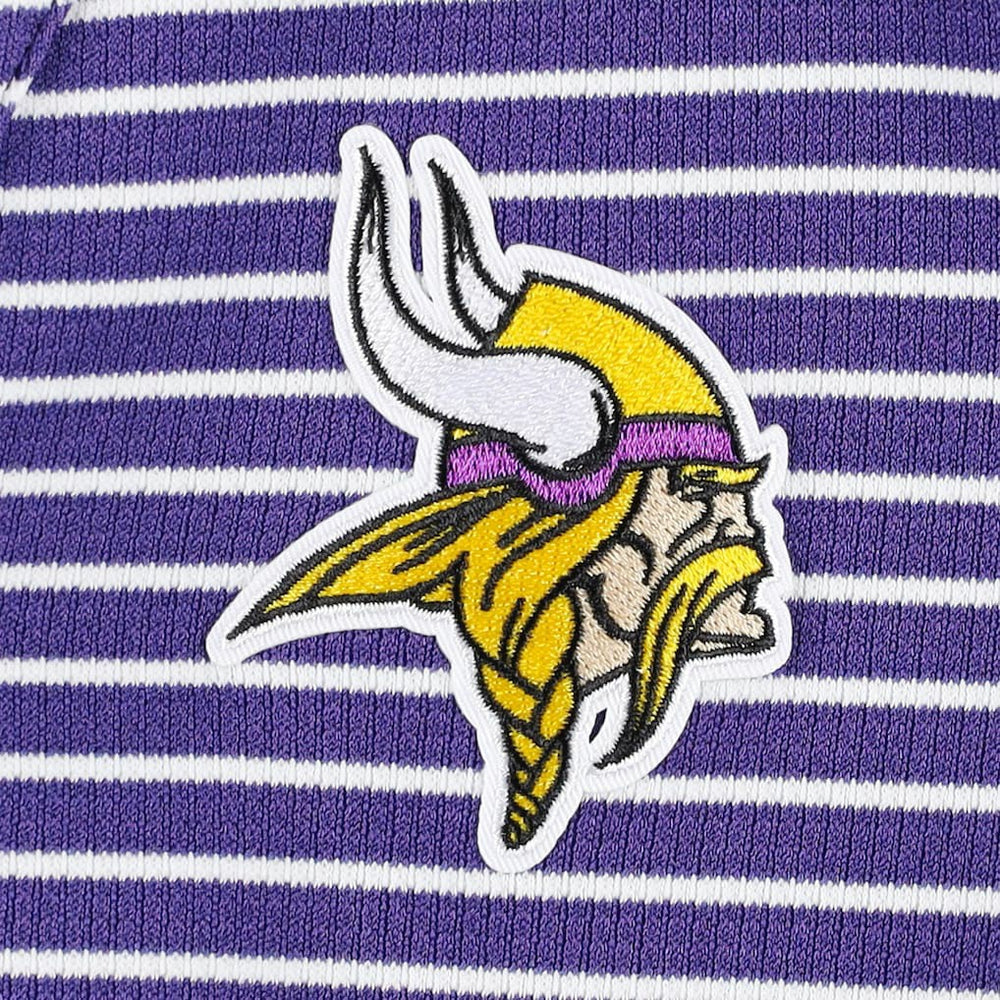 Minnesota Vikings Antigua Women's Maverick Waffle Henley Long Sleeve T-Shirt - Purple discount
