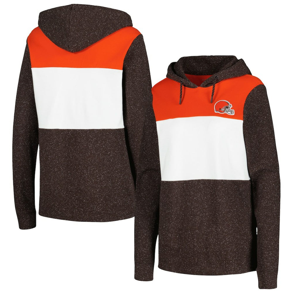 Cleveland Browns Antigua Women's Wicket Pullover Hoodie - Brown cheap