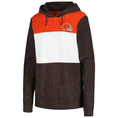 Cleveland Browns Antigua Women's Wicket Pullover Hoodie - Brown cheap