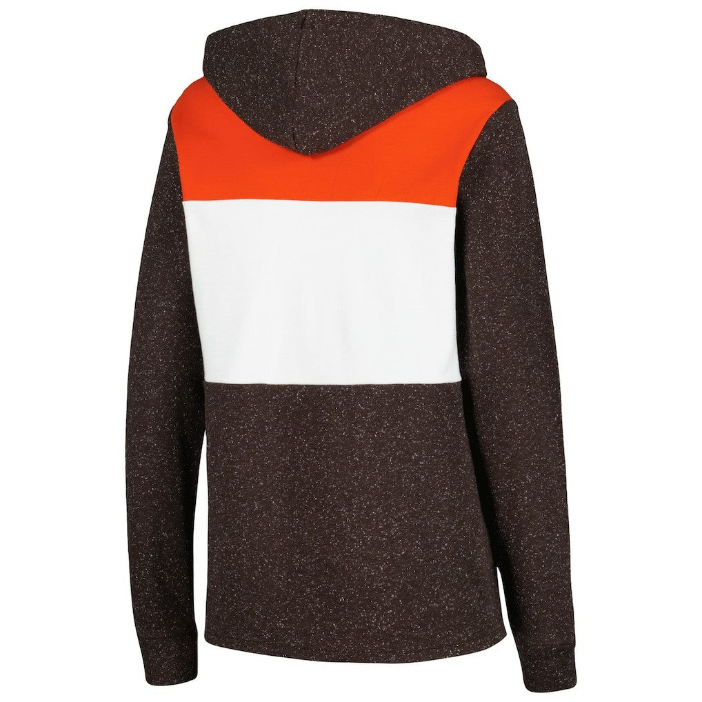 Cleveland Browns Antigua Women's Wicket Pullover Hoodie - Brown cheap